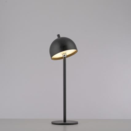 Schöner Wohnen 19244-18 - Dimbare oplaadbare buitentafellamp met aanraakbediening BELLIS LED/2,5W/5V 2600 mAh IP54 zwart