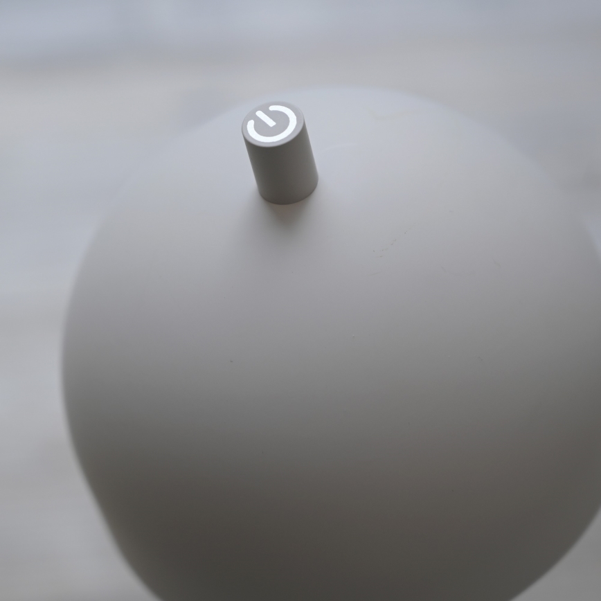 Schöner Wohnen 19244-39 - LED-dimbare aanraak- en oplaadbare buitentafellamp BELLIS LED/2,5W/5V 2600 mAh IP54 grijs