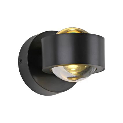 Schöner Wohnen 19331-18 - LED-wandlamp CHIA 2xLED/2W/230V zwart