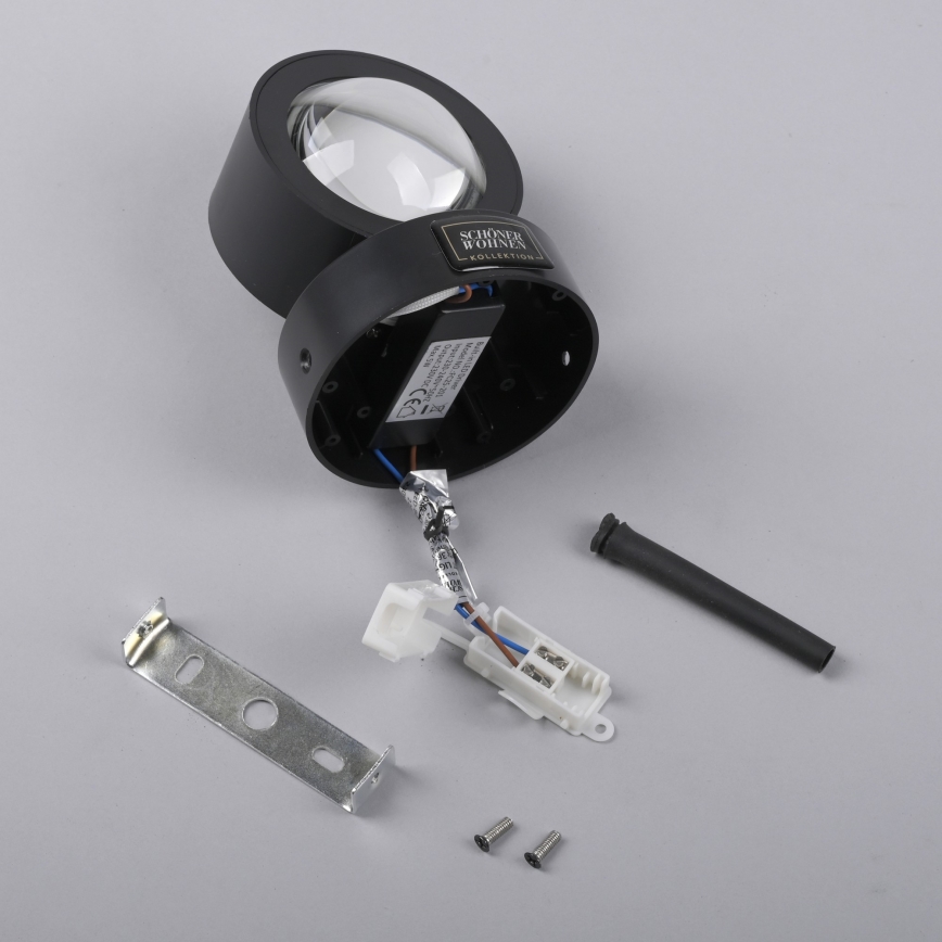 Schöner Wohnen 19331-18 - LED-wandlamp CHIA 2xLED/2W/230V zwart