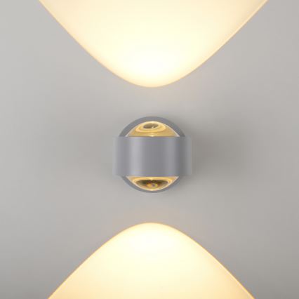 Schöner Wohnen 19331-21 - LED wandlamp CHIA 2xLED/2W/230V antraciet