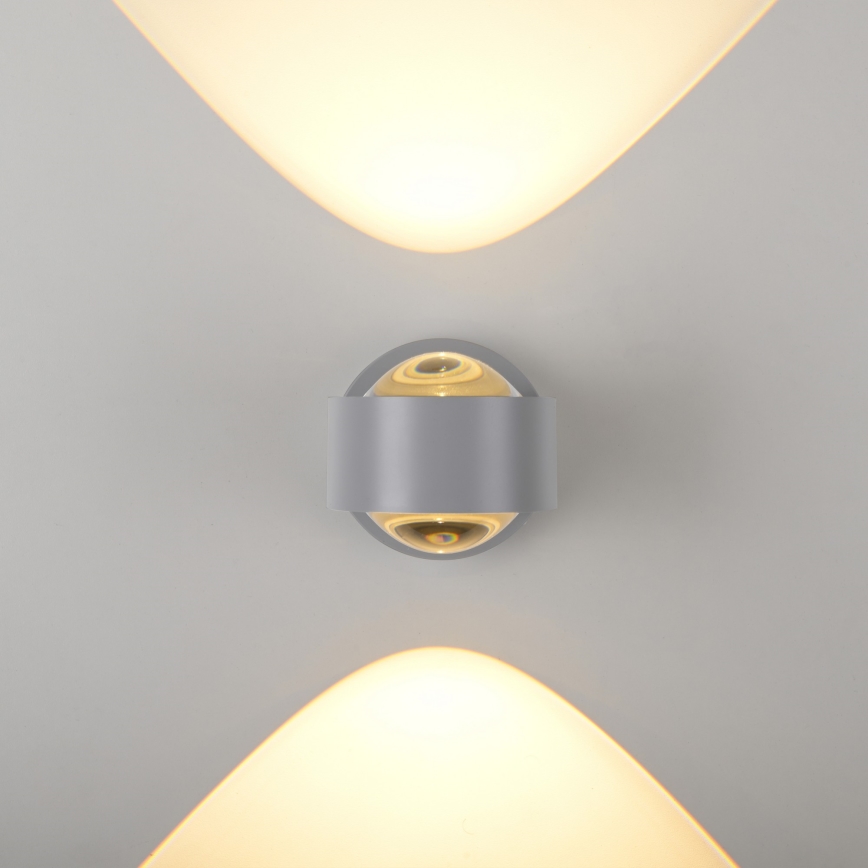 Schöner Wohnen 19331-21 - LED wandlamp CHIA 2xLED/2W/230V antraciet