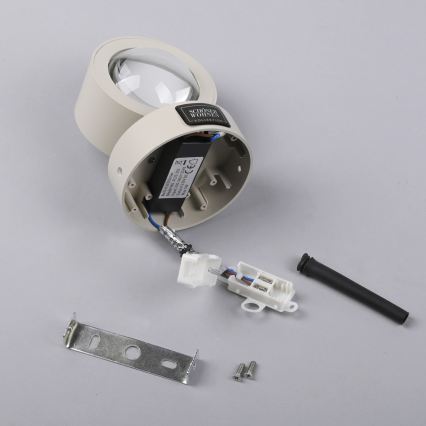 Schöner Wohnen 19331-39 - LED-wandlamp CHIA 2xLED/2W/230V grijs