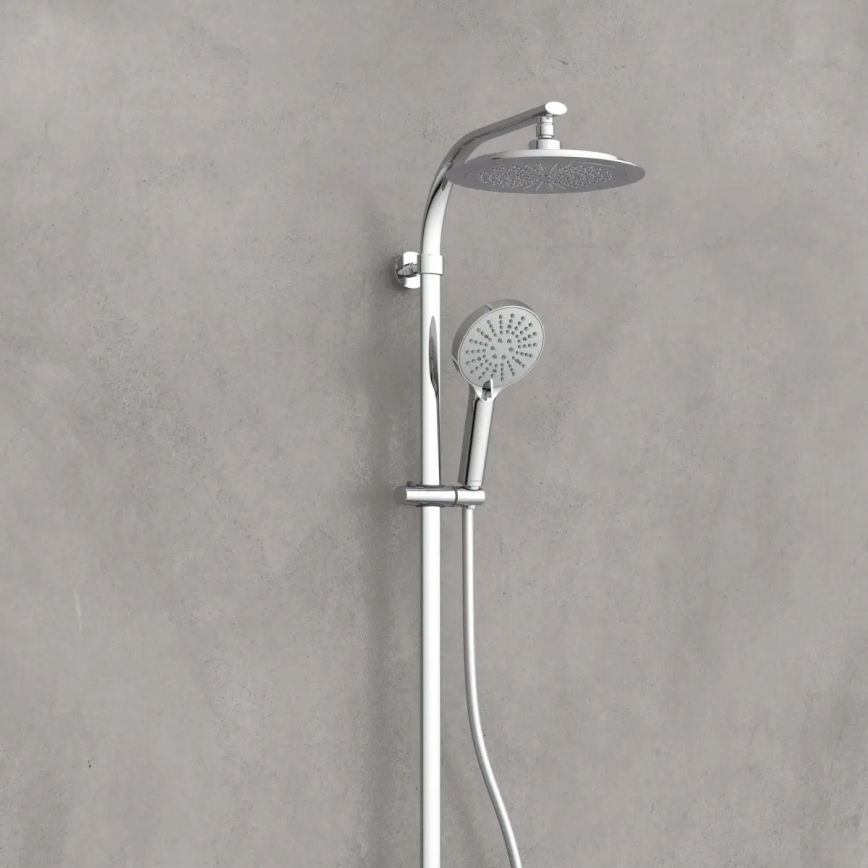 Schütte 60046 - Doucheset met thermostaatkraan MADURA FRESH, glanzend chroom