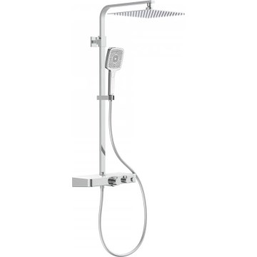 Schütte 60530 - OCEAN doucheset met thermostatische kraan, glanzend chroom