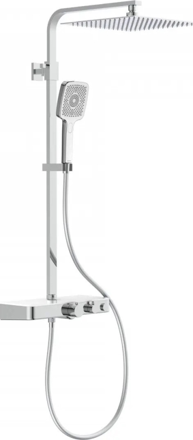 Schütte 60530 - OCEAN doucheset met thermostatische kraan, glanzend chroom