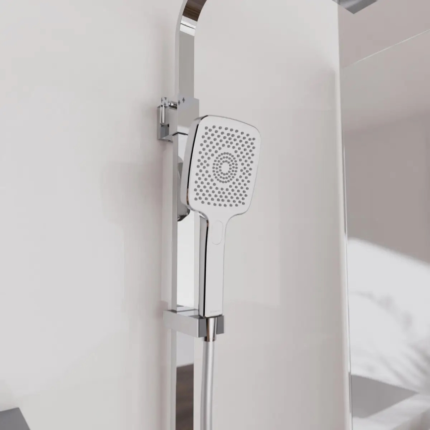 Schütte 60530 - OCEAN doucheset met thermostatische kraan, glanzend chroom