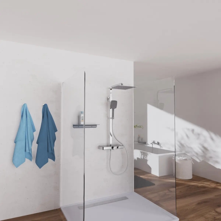 Schütte 60531 - Doucheset met thermostaatkraan OCEAN, glanzend chroom/antraciet