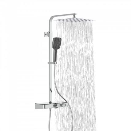 Schütte 60531 - Doucheset met thermostaatkraan OCEAN, glanzend chroom/antraciet