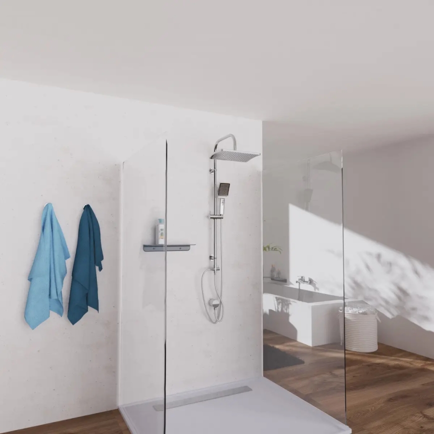 Schütte 60660 - Doucheset MALLORCA glanzend chroom