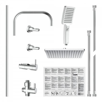 Schütte 60660 - Doucheset MALLORCA glanzend chroom