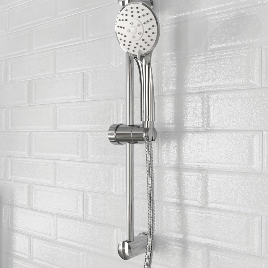 Schütte 64830 - Doucheset NAPOLI glanzend chroom
