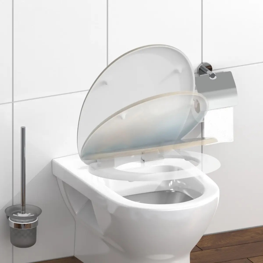 Schütte 82196 - Toiletzitting BEACH met SoftClose, duroplast