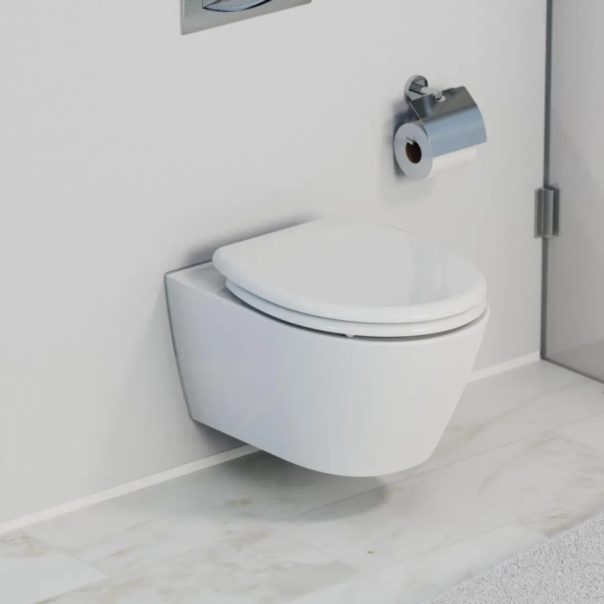 Schütte 82300-A - WC-bril WIT SoftClose duroplast