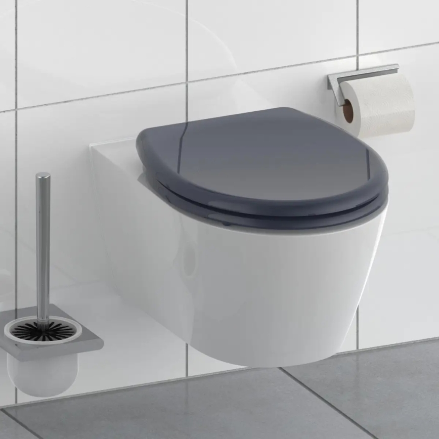 Schütte 82304-A - Toiletbril ANTRACIET SoftClose, duroplast