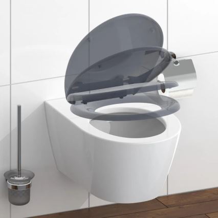 Schütte 82304-A - Toiletbril ANTRACIET SoftClose, duroplast