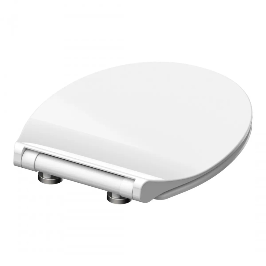 Schütte 82700 - Toiletzitting SLIM WHITE met SoftClose, gemaakt van duroplast