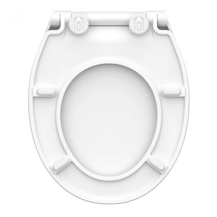 Schütte 82700 - Toiletzitting SLIM WHITE met SoftClose, gemaakt van duroplast