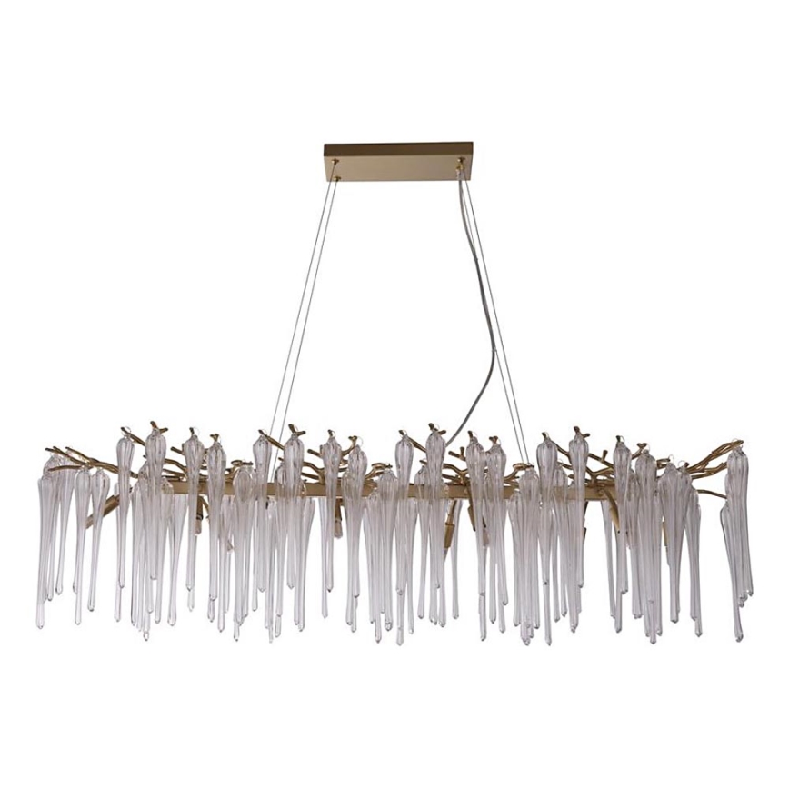 Searchlight - Hanglamp aan kabel HERITAGE 10xG9/33W/230V