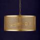Searchlight - Hanglamp aan ketting FISHNET 3xE27/60W/230V gouden