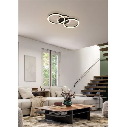 Searchlight - dimbare LED-plafondlamp CONTOUR LED/24W/230V 3000K