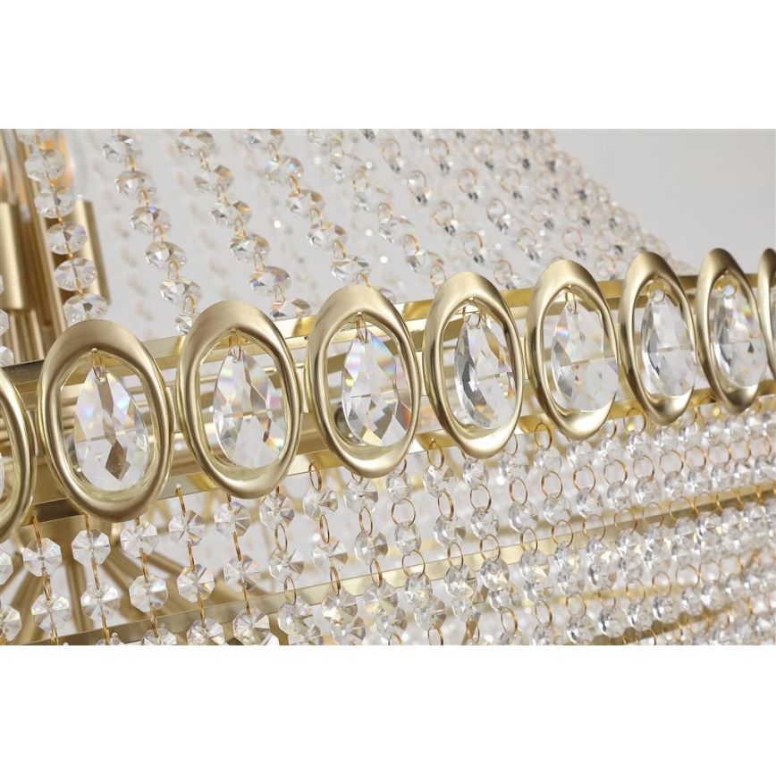 Searchlight - Kroonluchter met ketting LOUIS PHILLIPE 28xE14/60W/230V