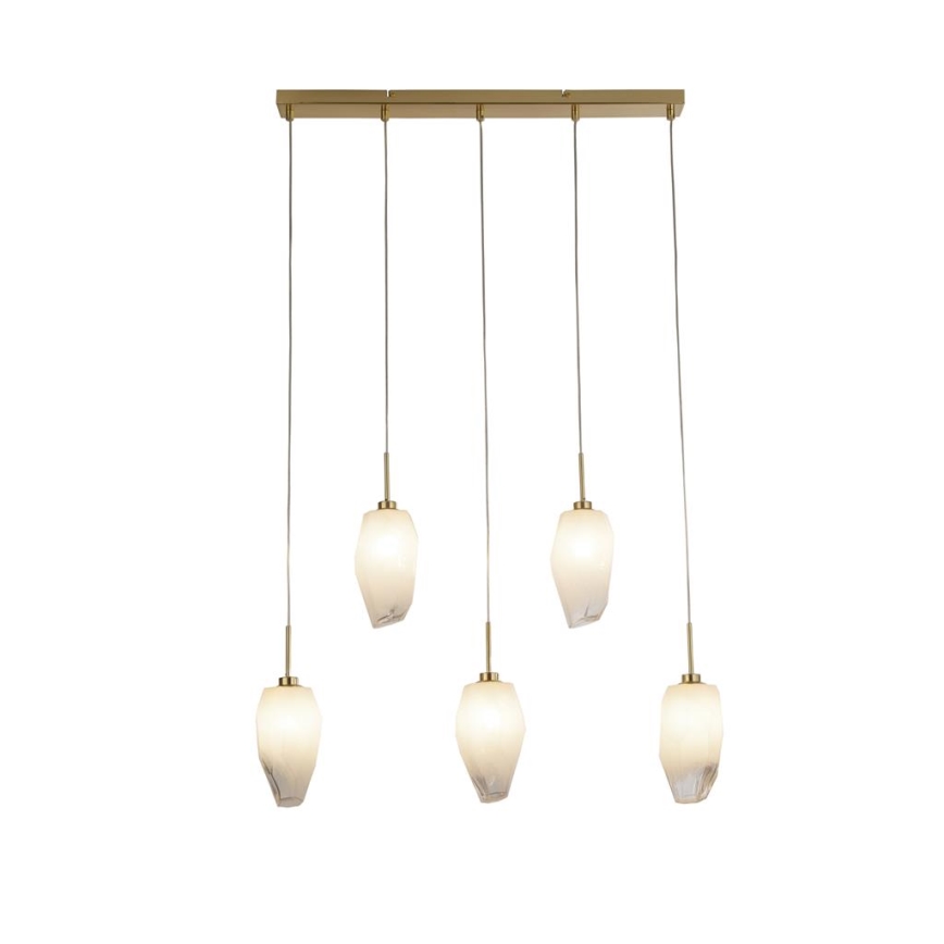 Searchlight - Hanglamp aan kabel ROCKY 5xG9/33W/230V