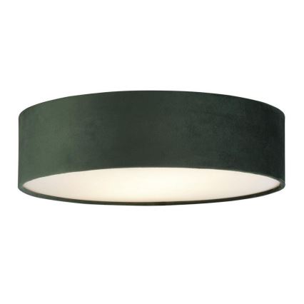 Searchlight - Plafondlamp DRUM PLEAT 2xE27/15W/230V groen