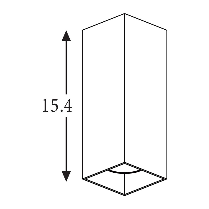 Searchlight - Wandlamp DON 2xGU10/10W/230V bruin