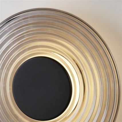 Searchlight - LED dimbare wandarmatuur CLEO LED/9,4W/230V smokekleurig