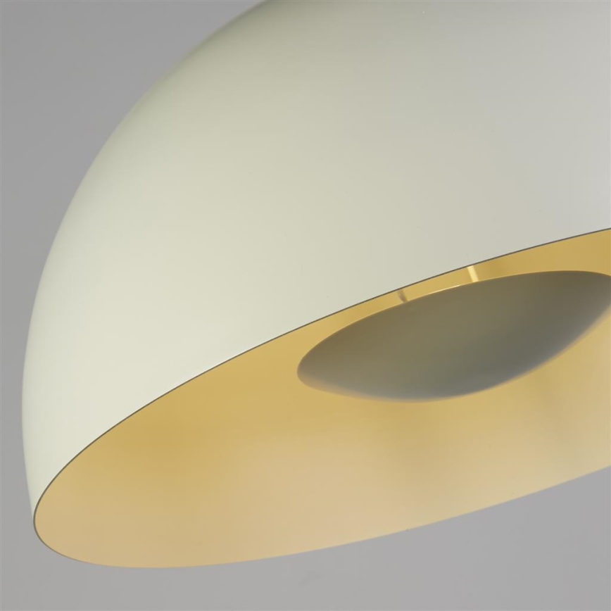 Searchlight - Hanglamp aan snoer MARS 1x E27/60W/230V Ø 25 cm crème