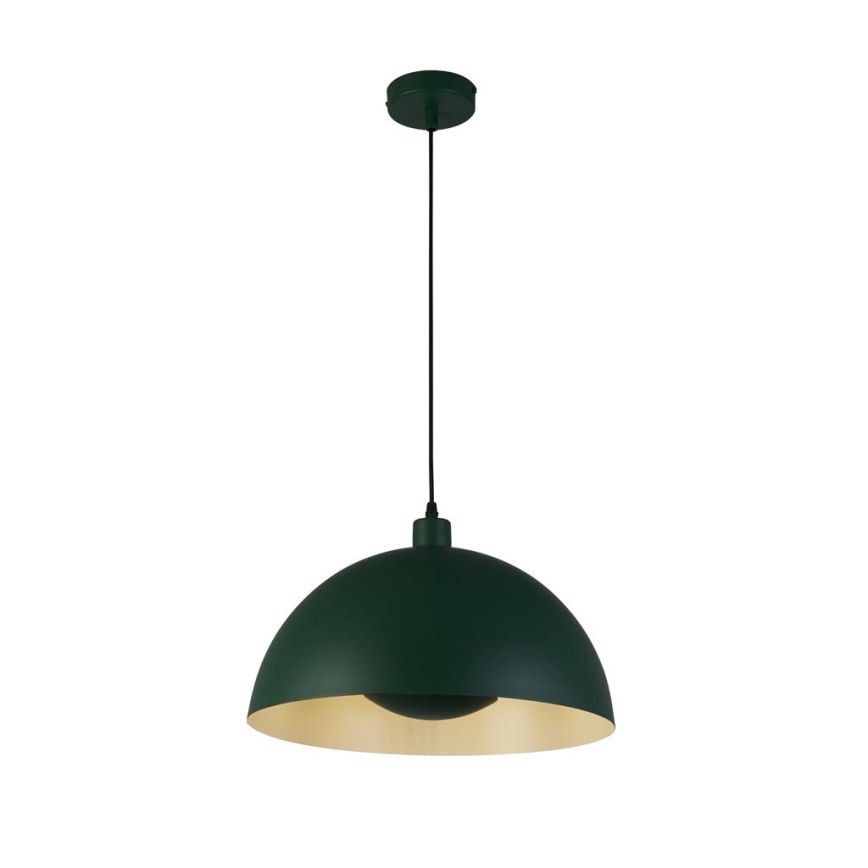 Searchlight - Hanglamp aan kabel MARS 1xE27/60W/Ø 25 cm groen