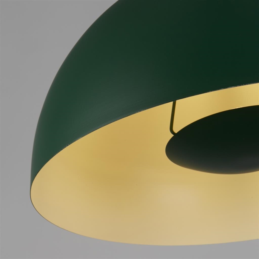 Searchlight - Hanglamp aan kabel MARS 1xE27/60W/Ø 25 cm groen