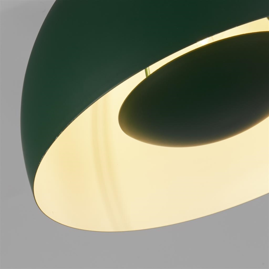 Searchlight - Kabelhanglamp MARS 1xE27/60W/230V Ø 40 cm groen