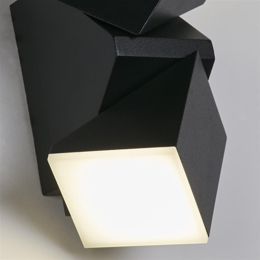 Searchlight - LED buitenwandlamp MONTANA 2xLED/6W/230V IP44
