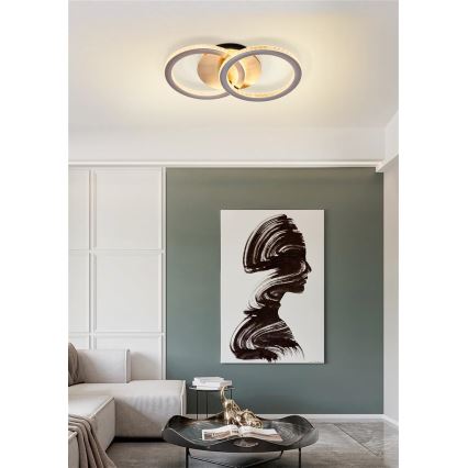 Searchlight - LED-dimbare plafondlamp SPECS LED/24W/230V 3000K 25x42,5 cm