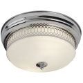 Searchlight 4132-2CC - Plafondlamp EDINBURGH 2xE27/40W/230V chroom