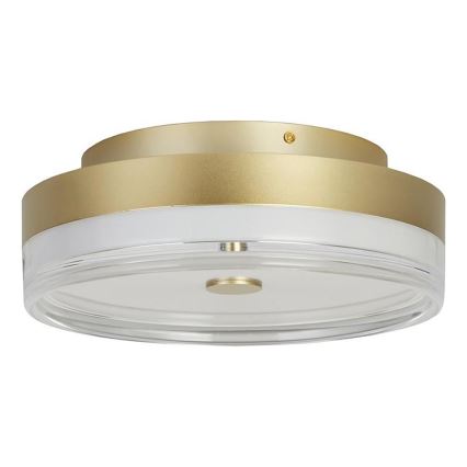 Searchlight - LED-plafondlamp CYPRUS LED/21W/230V Ø 30 cm goud