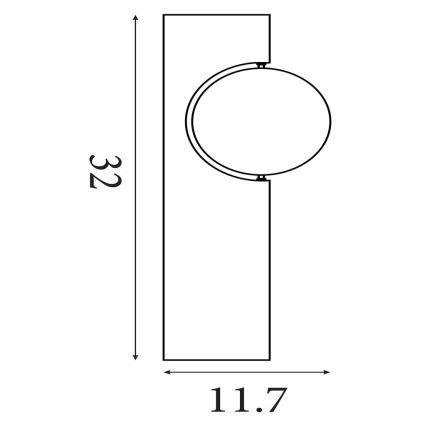 Searchlight - Plafondlamp RADIANCE 3xE27/60W/230V Ø 37,5 cm zwart