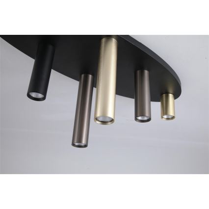 Searchlight - Plafondlamp TUBES 6xGU10/10W/230V 80x30 cm