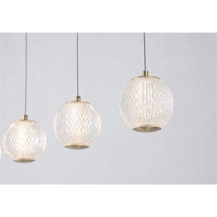 Searchlight - LED-hanglamp aan kabel ALLURE 5xLED/4,2W/230V