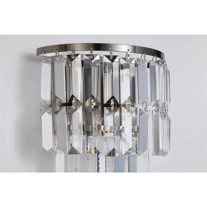 Searchlight - Badkamerwandlamp EMPIRE 2xE14/7W/230V IP44