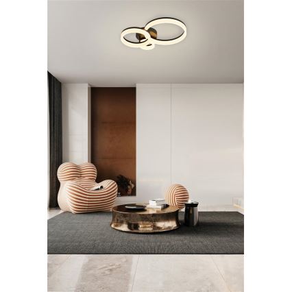 Searchlight - Dimbare plafondlamp TRIPLE LED/25W/230V