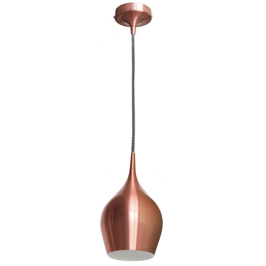 Searchlight - Hanglamp aan een koord VIBRANT 1xE14/60W/230V metallic roze