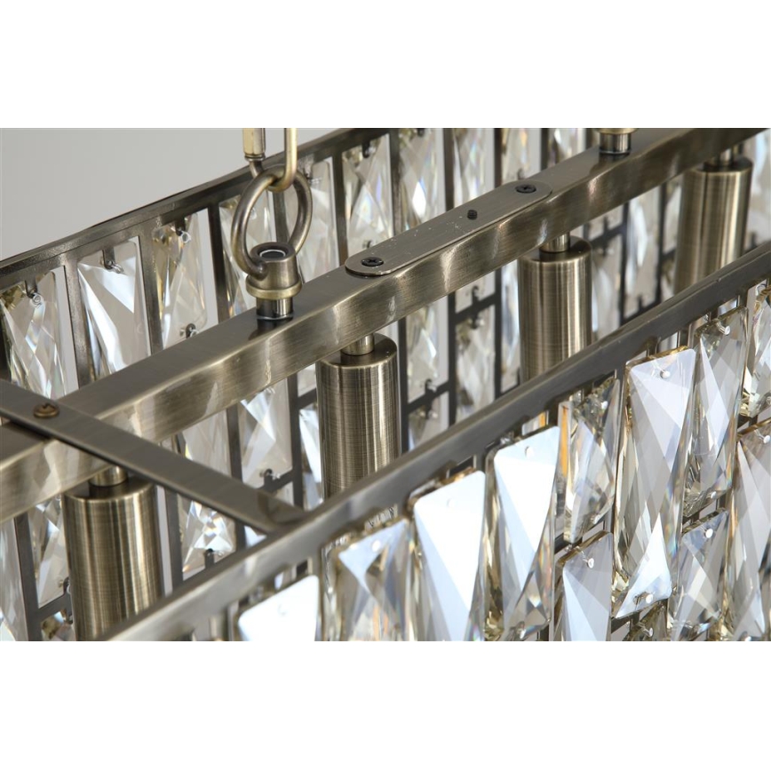 Searchlight - Kroonluchter aan ketting BIJOU 8xE14/40W/230V