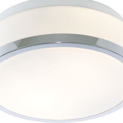 Searchlight - DISC plafondlamp voor badkamer 2xE27/60W/230V IP44