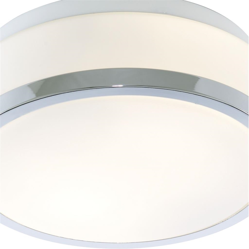 Searchlight - DISC plafondlamp voor badkamer 2xE27/60W/230V IP44