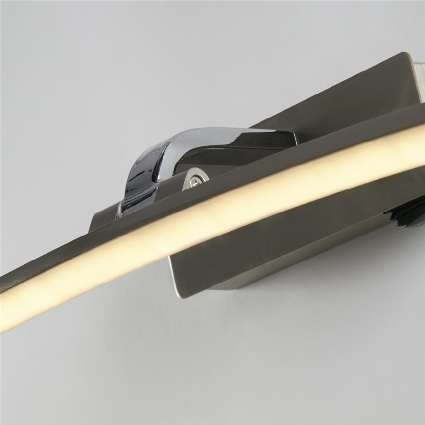 Searchlight - LED-schilderijlamp SANTORINI LED/10,88W/230V zilverkleurig