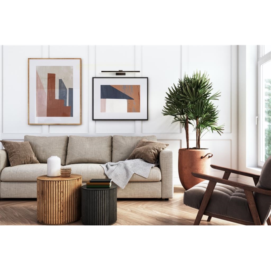 Searchlight - LED Wandlamp RHODES LED/13,3W/230V zwart