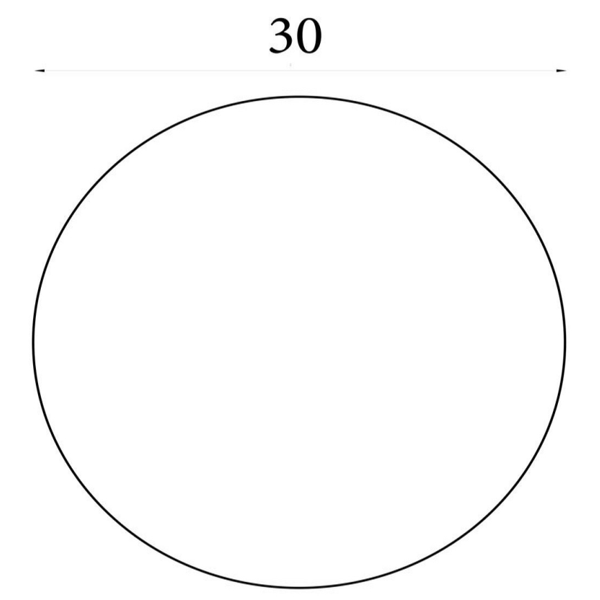 Searchlight - LED plafondlamp CLOUDS LED/16W/230V 2700/3200/4000K Ø 30 cm wit